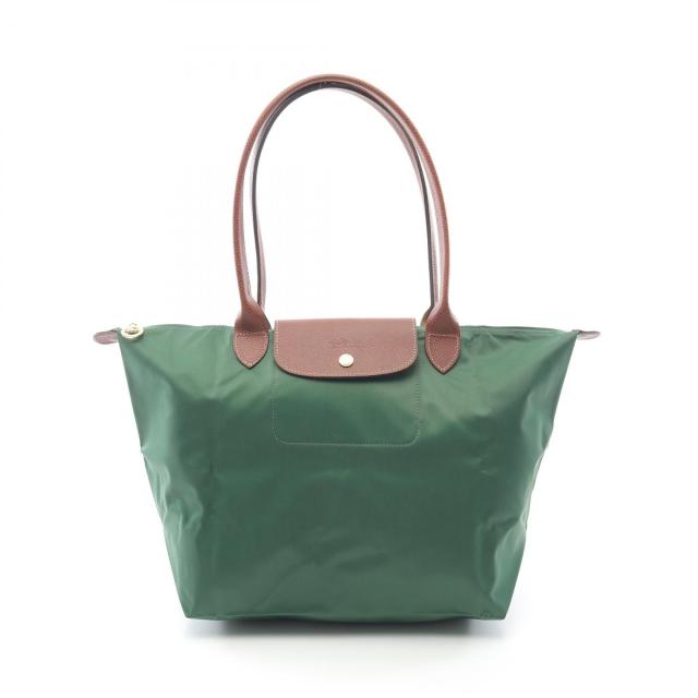 ロンシャン Longchamp ル プリアージュ オリジナル L トートバッグ バッグ キャンバス レザー レディース グリーン系 / ブラウン系 L1899089P95 【新品】
