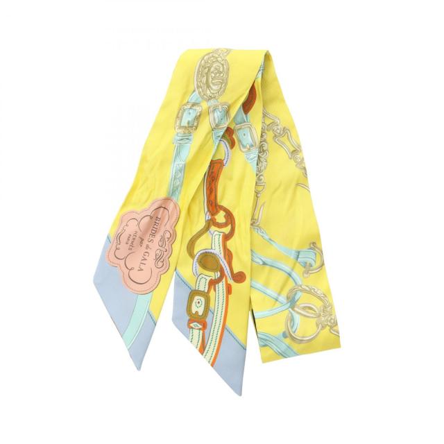 エルメス HERMES ツイリー BRIDES de GALA スカーフ 衣料品 シルク