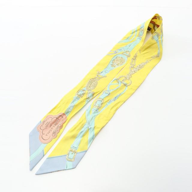 エルメス HERMES ツイリー BRIDES de GALA スカーフ 衣料品 シルク