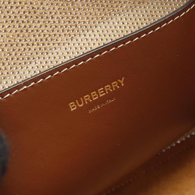 バーバリー BURBERRY ミニ ポケットバッグ TBモノグラム ハンドバッグ