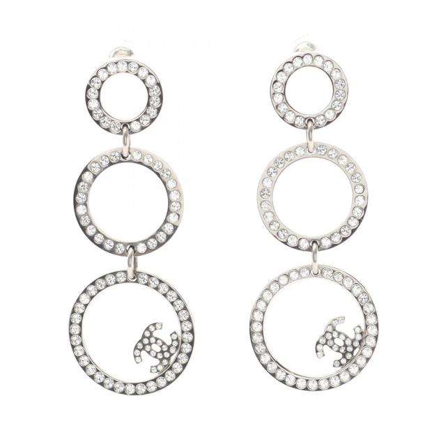 シャネル CHANEL ココマーク ピアス ジュエリー ステンレススチール  