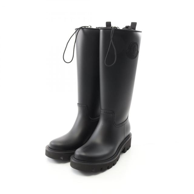 モンクレール MONCLER KICKSTREAM HIGH RAIN BOOTS レインシューズ 靴 ラバー レディース ブラック系 4G00070M452299939 【新品】