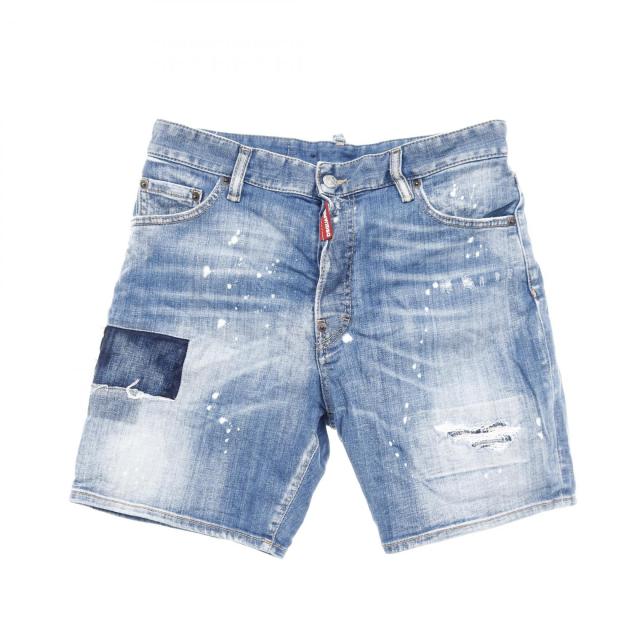 ディースクエアード DSQUARED2 デニムパンツ 衣料品 ボトムス コットン メンズ ネイビー系 【中古】