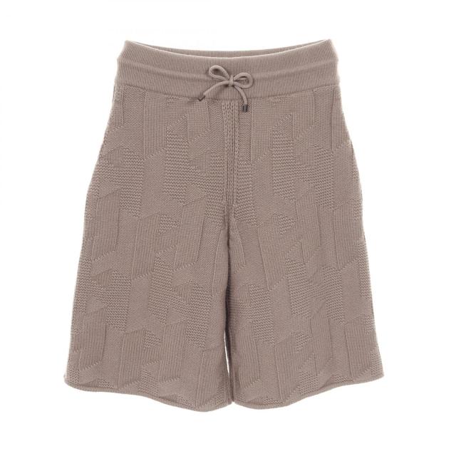 エルメス HERMES Hモチーフ パンツ 衣料品 ボトムス ウール レディース ブラウン系 【中古】