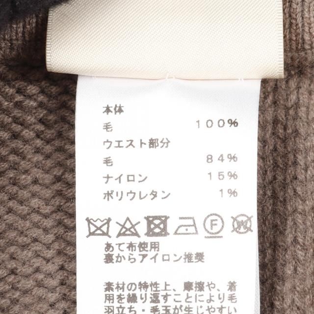 エルメス HERMES Hモチーフ パンツ 衣料品 ボトムス ウール レディース