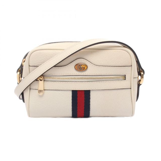 グッチ GUCCI オフィディア ショルダーバッグ バッグ レザー レディース アイボリー系 / マルチカラー 517350 【中古】