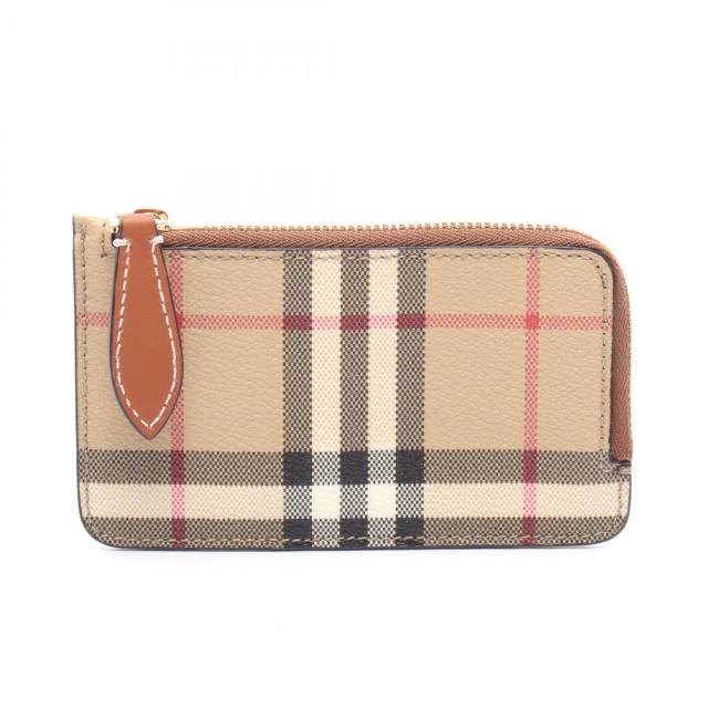 バーバリー BURBERRY ケース 財布 レザー PVC レディース ベージュ系 / ブラウン系 / マルチカラー 8094427 【新品】