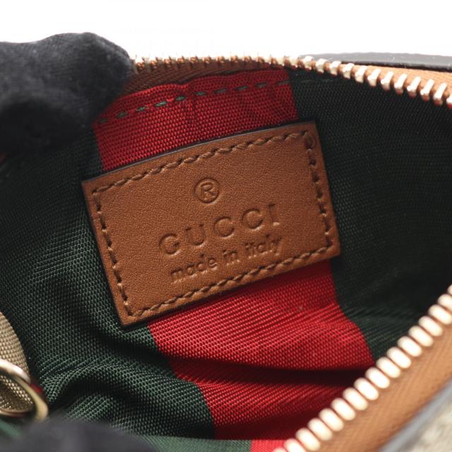 グッチ GUCCI GGエンブレム キーポーチ コインケース 財布 レザー PVC