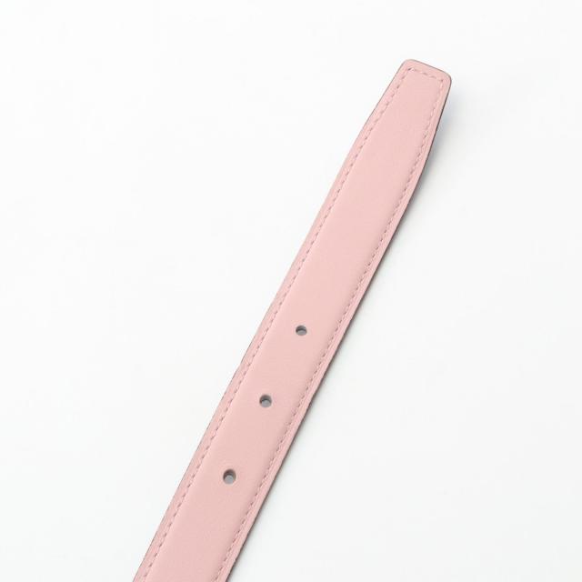 エルメス HERMES Hトゥアレグ ＆ キット 24 ベルト 衣料品 レザー ヴォースイフト / ヴォーエプソン ヴォースイフト ローズサクラ W刻印（2024年製造） レディース ピンク系 / グレー系 / グリミスティ 【中古】 エルメス HERMES Hトゥアレグ ＆ キット 24 ローズサクラ グリミスティ