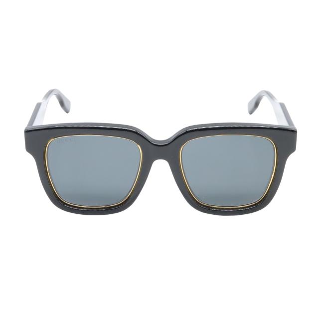 グッチ GUCCI サングラス サングラス 衣料品 プラスチック ニッケル メンズ レディース ブラック系 GG1136SA-001/ASI/SUN 【新品】