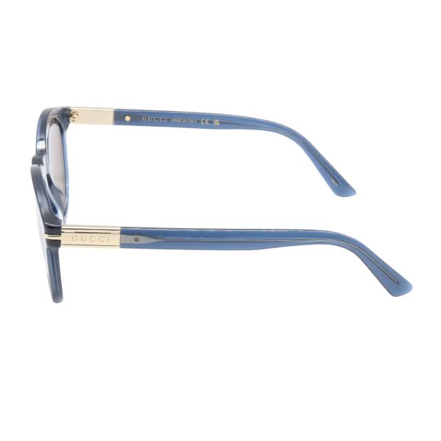 グッチ GUCCI サングラス サングラス 衣料品 プラスチック ニッケル メンズ レディース ブルー系 GG1501S-003/INT/SUN 【新品】