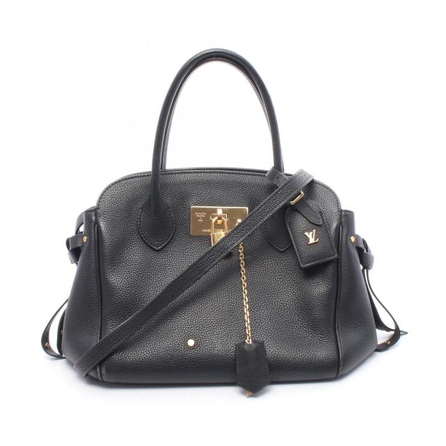 ルイ・ヴィトン LOUIS VUITTON ミラ PM ハンドバッグ バッグ レザー レディース ブラック系 M54346 【中古】