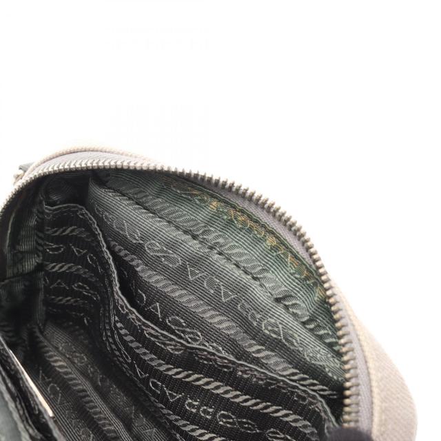 プラダ PRADA ショルダーバッグ バッグ キャンバス サフィアーノレザー