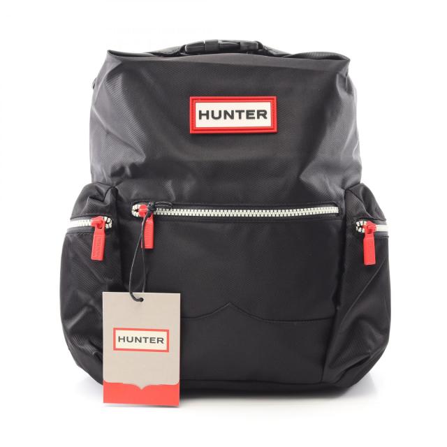 ハンター HUNTER ナイロン ミニ トップ クリップ リュックサック バックパック バッグ ナイロン レディース ブラック系 UBB6018ACD 【新品】