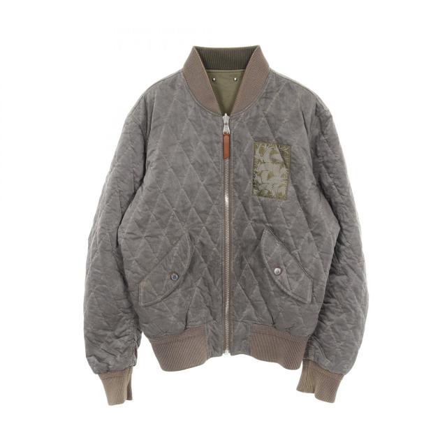 ルイ・ヴィトン LOUIS VUITTON クリストファーネメス ブルゾン ブルゾン 衣料品 アウター ポリエステル メンズ グリーン系 / カーキ系 【中古】