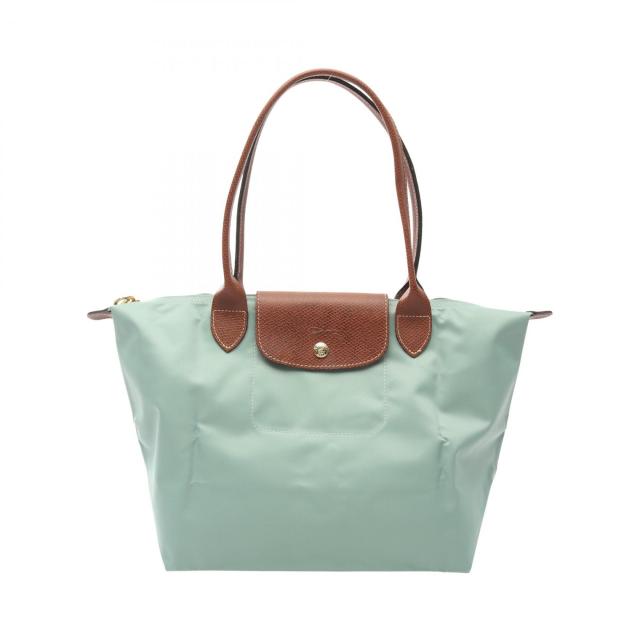 ロンシャン Longchamp LE PLIAGE ORIGINAL M ル プリアージュ オリジナル M トートバッグ バッグ キャンバス レザー レディース グリーン系 / ブラウン系 L2605089P99 【新品】