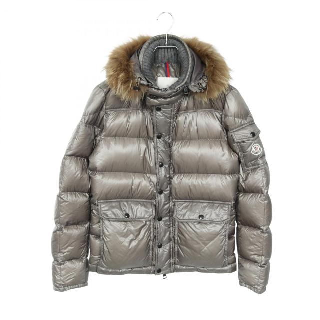 モンクレール MONCLER HUBERT ダウンジャケット 衣料品 アウター ナイロン メンズ グレー系 4193215 【中古】