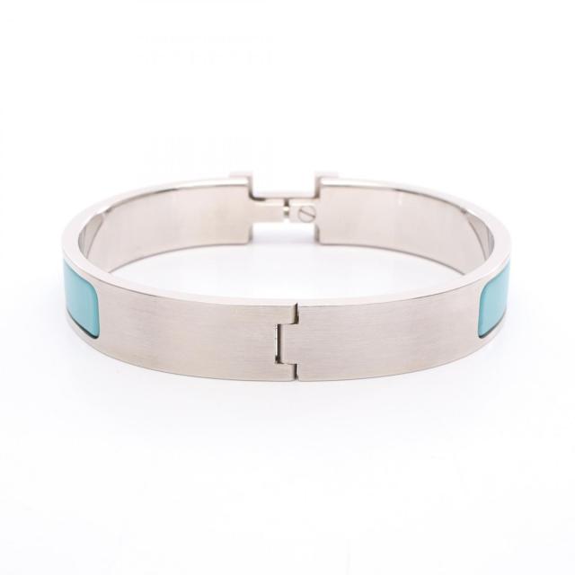 【美品】クリックHH HERMES(エルメス) メンズブレスレット エルメス HERMES クリックHH ブレスレット アクセサリー ステンレス