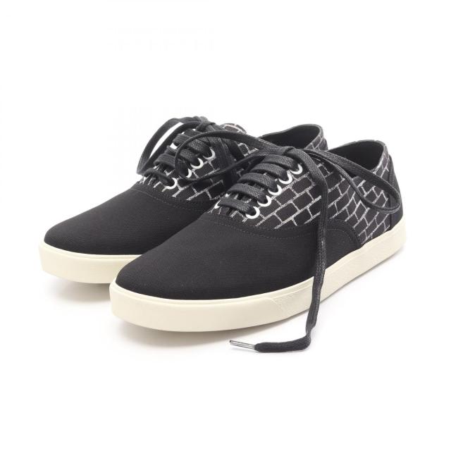 セリーヌ CELINE スニーカー 靴 キャンバス メンズ ブラック系 【中古】