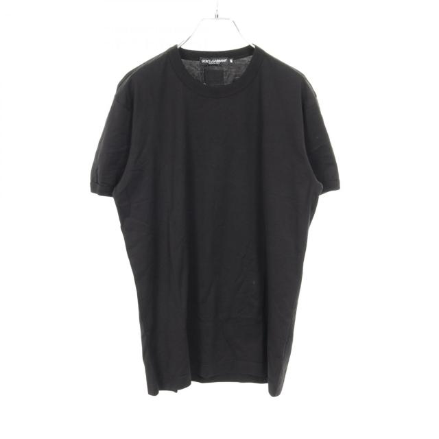 ドルチェアンドガッバーナ DOLCE & GABBANA カットソー 衣料品 トップス コットン レディース ブラック系 G8CW9T 【中古】