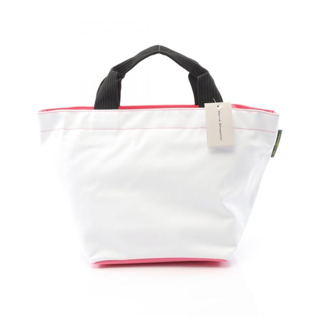 エルベ・シャプリエ Herve Chapelier ナイロン舟型トートM トートバッグ バッグ ナイロン レディース ホワイト系 / ピンク系 1027N 01 56 【新品】