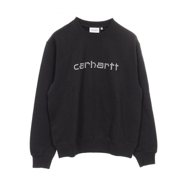 カーハートダブリューアイピー Carhartt WIP リベットスクリプト スウェット 衣料品 トップス コットン メンズ ブラック系 I03441589XXXL 【新品】