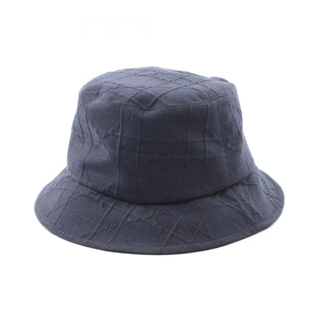 ディオール Dior TEDDY-D ボブハット 帽子 デニム レディース ネイビー系 【中古】