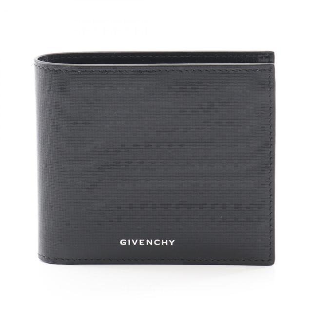 ジバンシィ GIVENCHY クラシック 4G ウォレット 札入れ 財布 レザー メンズ ブラック系 BK608NK1T4001 【新品】