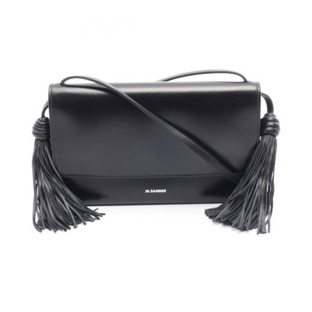 ジルサンダー JIL SANDER TASSEL ショルダーバッグ バッグ レザー レディース ブラック系 J07VL0045P8592001 【新品】