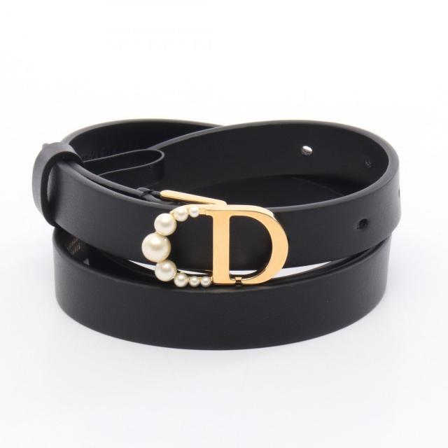 Diorベージュとブラウンのロゴベルト Diorロゴ ベルト Diorベージュとブラウンのロゴベルト Diorベージュと