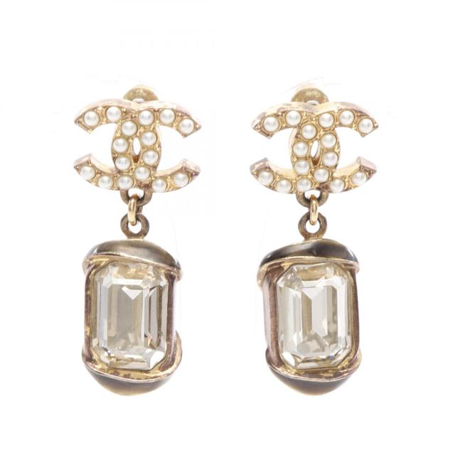 シャネル CHANEL ココマーク ピアス ジュエリー GP（ゴールドメッキ  