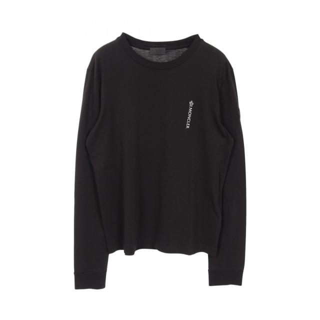 モンクレール MONCLER カットソー 衣料品 トップス コットン メンズ ブラック系 【中古】