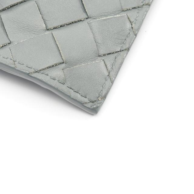 ボッテガヴェネタ BOTTEGA VENETA イントレチャート セカンドバッグ クラッチバッグ バッグ レザー メンズ レディース グリーン系 【中古】