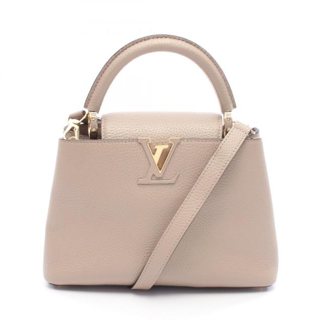 ルイ・ヴィトン LOUIS VUITTON カプシーヌBB ハンドバッグ バッグ トリヨンレザー トリヨンレザー レディース ベージュ系 M94634 【中古】