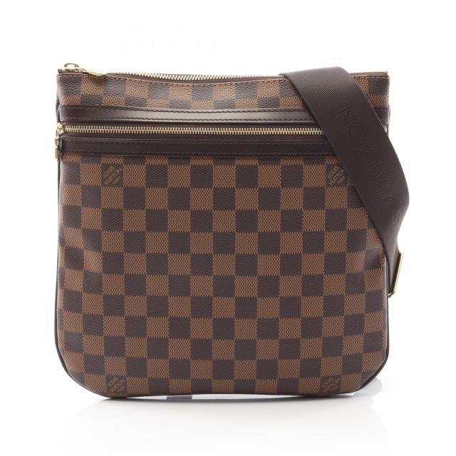 ルイ・ヴィトン LOUIS VUITTON ポシェット ボスフォール ショルダーバッグ バッグ PVCコーティングキャンバス レザー ダミエ レディース ブラウン系 N51111 【中古】