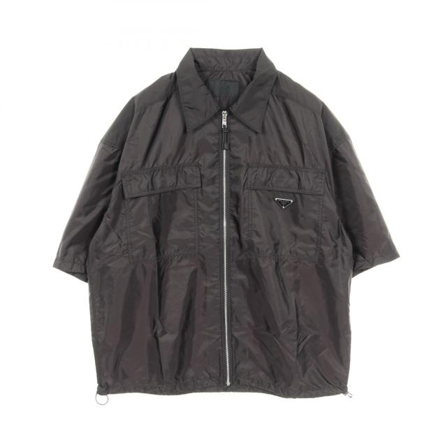 プラダ PRADA Re-Nylon 衣料品 トップス ナイロン メンズ ブラック系 【中古】