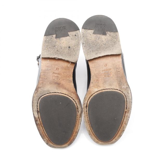 ディオール Dior エヴィデンス ジョッパー バックル ブーツ 靴 レザー