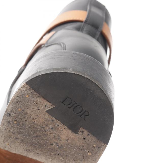 ディオール Dior エヴィデンス ジョッパー バックル ブーツ 靴 レザー