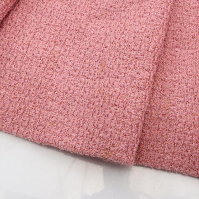 シャネル CHANEL ココマーク ツイード スカート 衣料品 ボトムス ウール ナイロン レディース ピンク系 P18107V10311 【中古】 シャネル CHANEL ココマーク ツイード スカート 衣料品 ボトムス