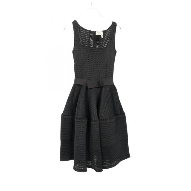 ランバン LANVIN ワンピース 衣料品 トップス ナイロン レディース ブラック系 【中古】