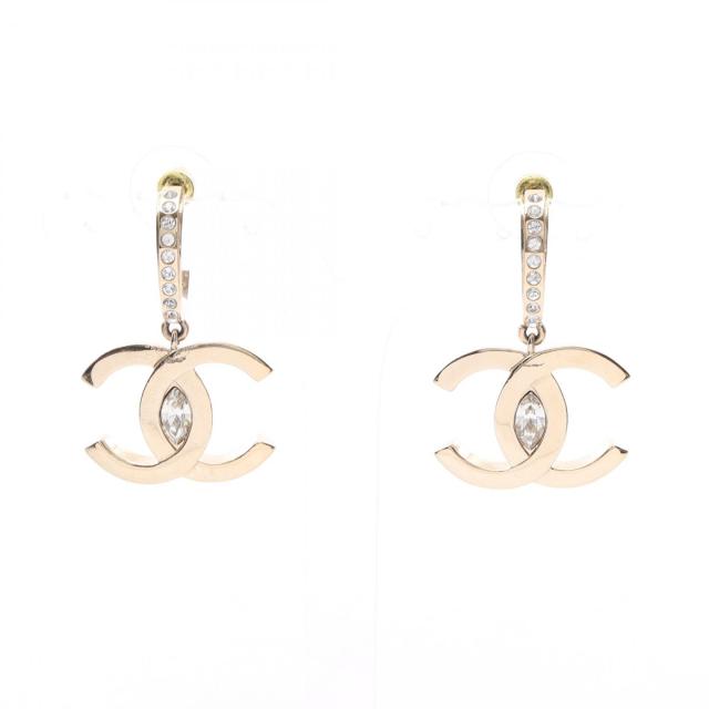 シャネル CHANEL ココマーク ピアス ジュエリー GP（ゴールドメッキ