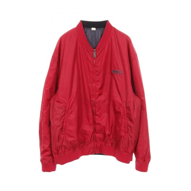 グッチ GUCCI GG柄 ブルゾン 衣料品 アウター ナイロン メンズ レッド