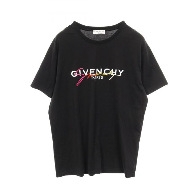 ジバンシィ GIVENCHY カットソー 衣料品 トップス コットン メンズ ブラック系 / マルチカラー 【中古】