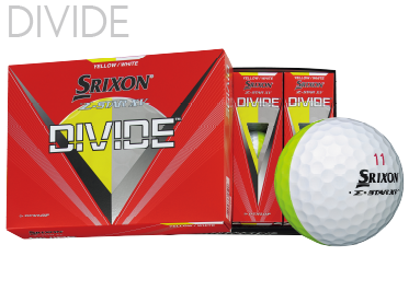 スリクソンZ-STAR ボール DIVIDE イエロー/ホワイト 2ダース | ochge.org