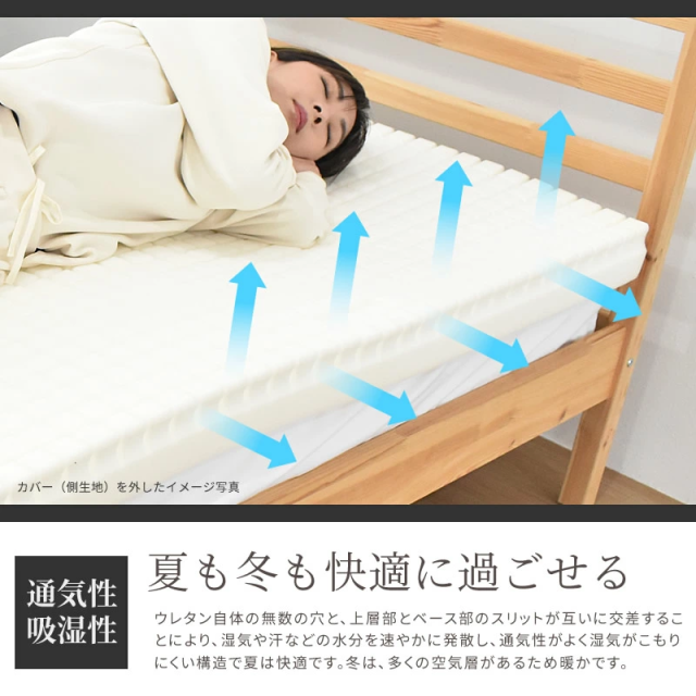 マットレス シングル 三つ折り 柔らかめ 厚さ8cm 体圧分散 健康敷布団 肌に優しい 綿100% 軽量タイプ 夏 冬_5