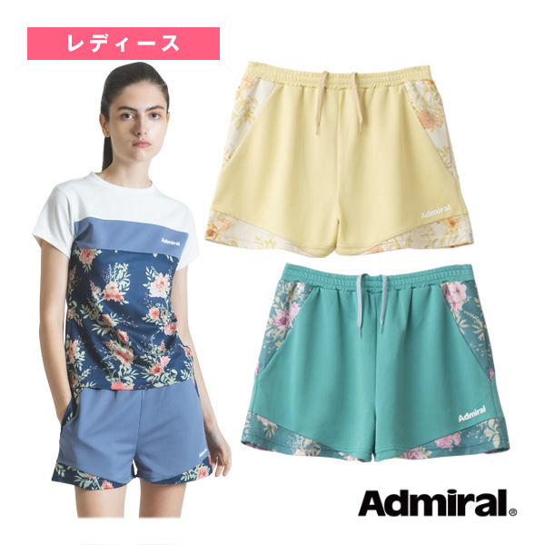 [アドミラル(Admiral) テニスウェア（レディース） ]フラワーヘムショーツ レディース ATLA517