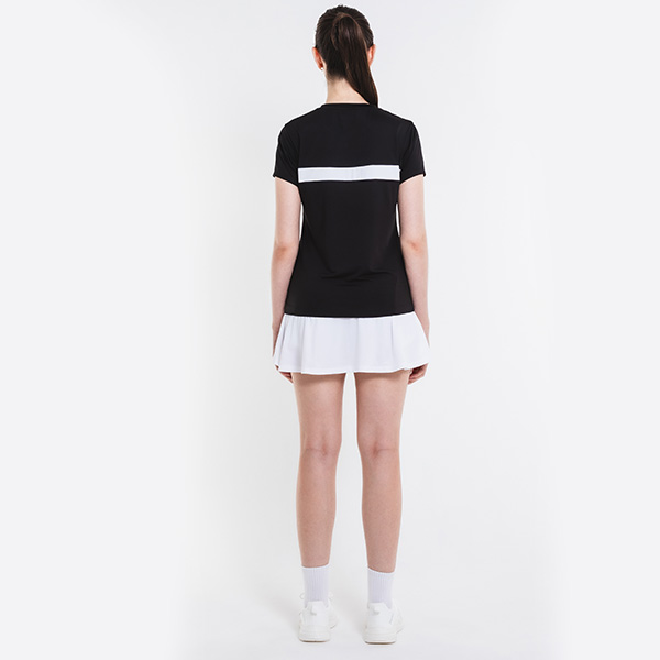 [アドミラル(Admiral) テニスウェア（レディース） ]ナローフロントラインTシャツ レディース ATLA608_12