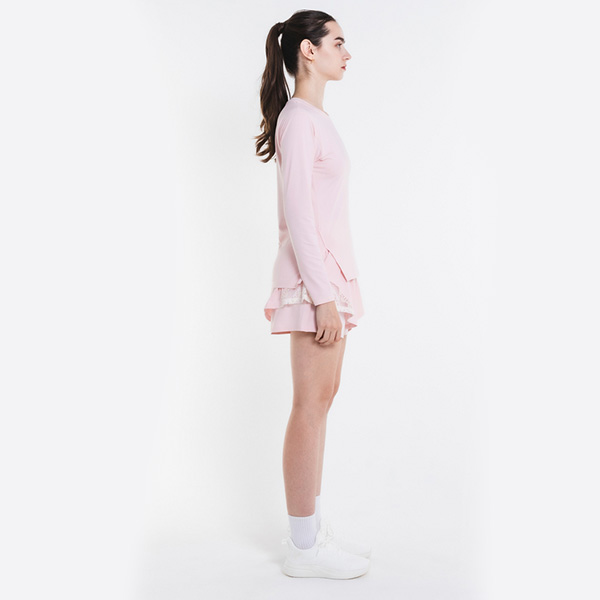 [アドミラル(Admiral) テニスウェア（レディース） ]サイドスリットヘムロングスリーブ Tシャツ レディース ATLA611_14
