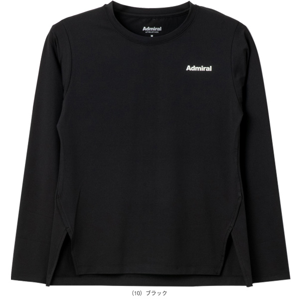 [アドミラル(Admiral) テニスウェア（レディース） ]サイドスリットヘムロングスリーブ Tシャツ レディース ATLA611_2