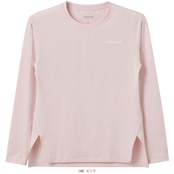 [アドミラル(Admiral) テニスウェア（レディース） ]サイドスリットヘムロングスリーブ Tシャツ レディース ATLA611_5